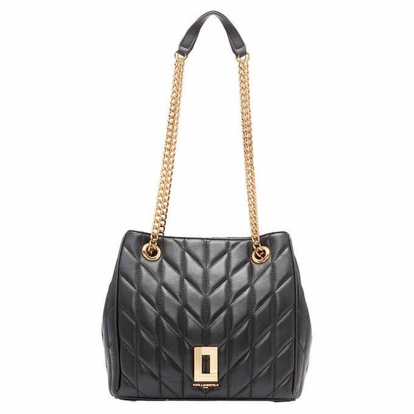 Karl Lagerfeld - Leather Bucket Purse - Picture 12 of 12